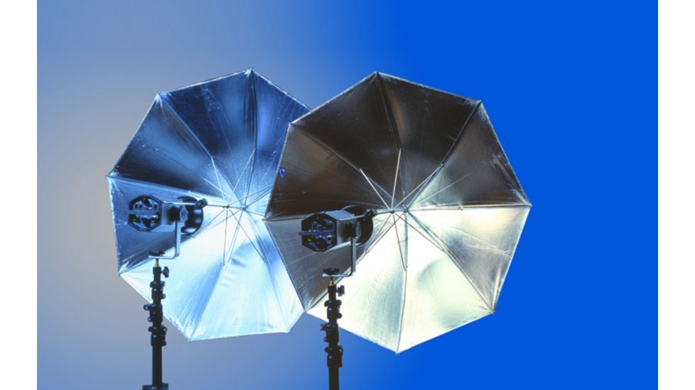 Lastolite Camera Lighting Equipment 40" Reversible Umbrella - Sunfire/silver LL LU4536
