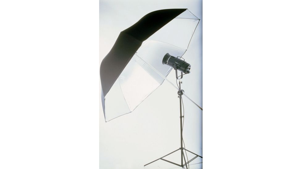 Lastolite Camera Lighting Equipment 5' Jumbo Umbrella - Black/white W/clamp And Sandbag LL LU5821