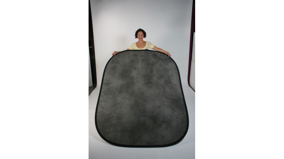 Lastolite Camera Lighting Equipment Lastolite 6' X 9'' Washable Muslin Background - Black/White (Revers.) LL-LB6921