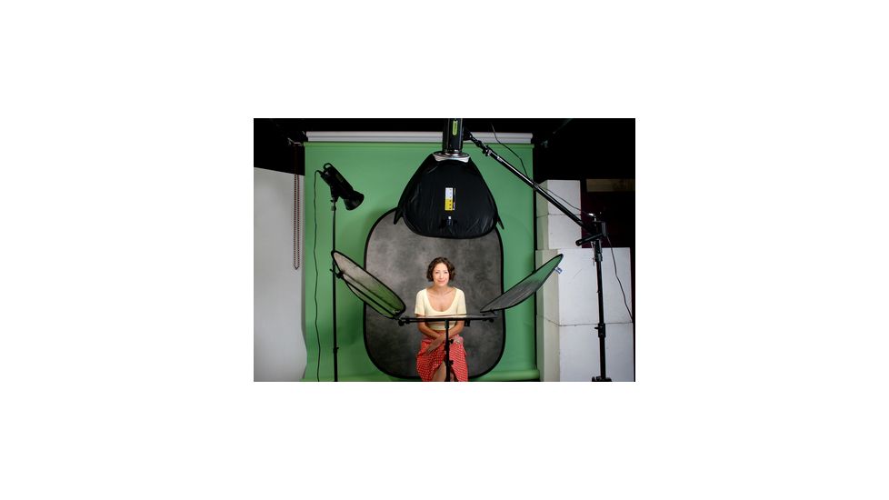 Lastolite Camera Lighting Equipment Lastolite Trilite Reflector Kit W/Sunfire/Silver Reflector Panels LL-LR2933L
