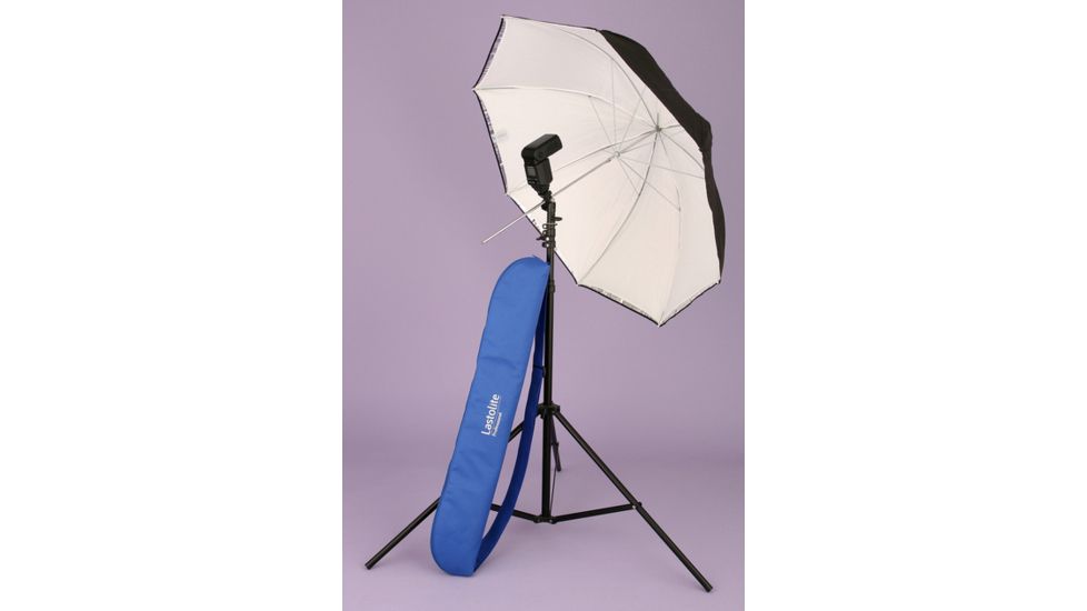 Lastolite Camera Lighting Equipment Lastolite Umbrella Kit 40" All-In-One, Umb. TiltHead, 367B Stand, Bag LL-LU2476