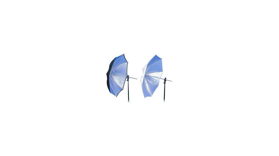 Lastolite 34inch Compact Dual-Duty Black / White Umbrella