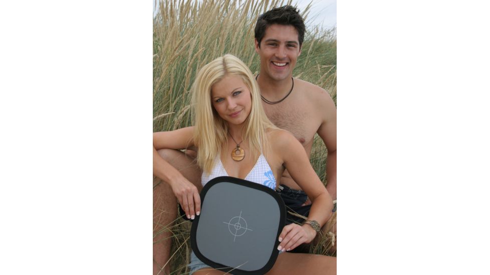 Lastolite Camera Lighting Equipment Ezybalance Grey/white Card 12&quot; in Use