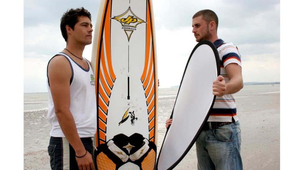 Lastolite 20" Collapsible Reflector - DiffUser, 2 Stop in Use