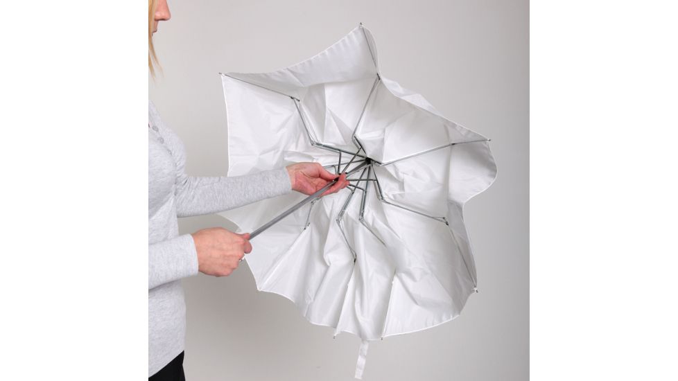Lastolite Translucent Umbrella For Brolly Grip 20in in Use