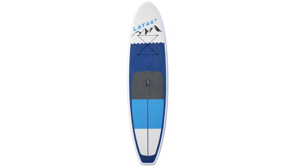 Latitude 44 Oasis Paddle Board Thermoform ABS,Polycarbonate Construction, 10,6in, White, Blue, Aqua, LAT057OASI1060