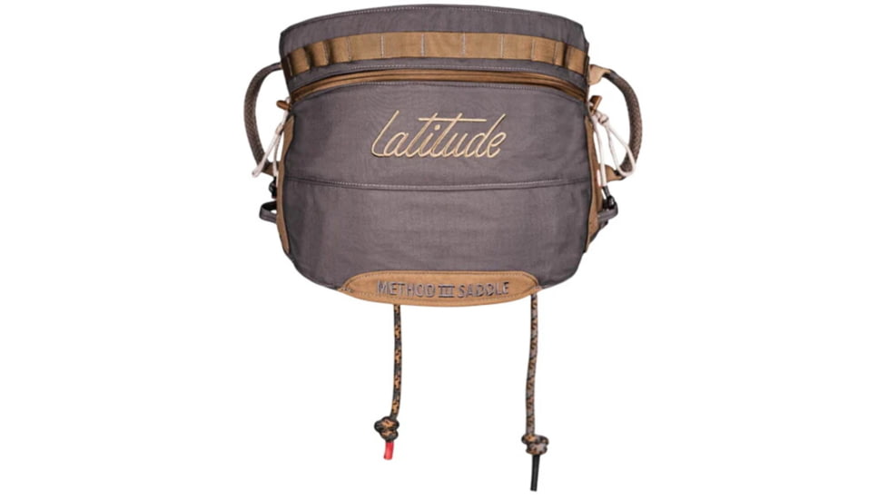 Latitude Outdoors Latitude Method 3 Saddle Starter Kit, Grey, Regular, SSK-M3-REG-SK