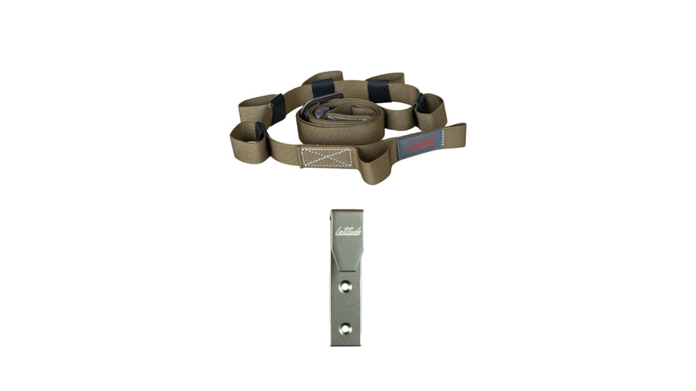 Latitude Outdoors Gear Strap &amp; FIXED Bow Hanger Bundle, tr