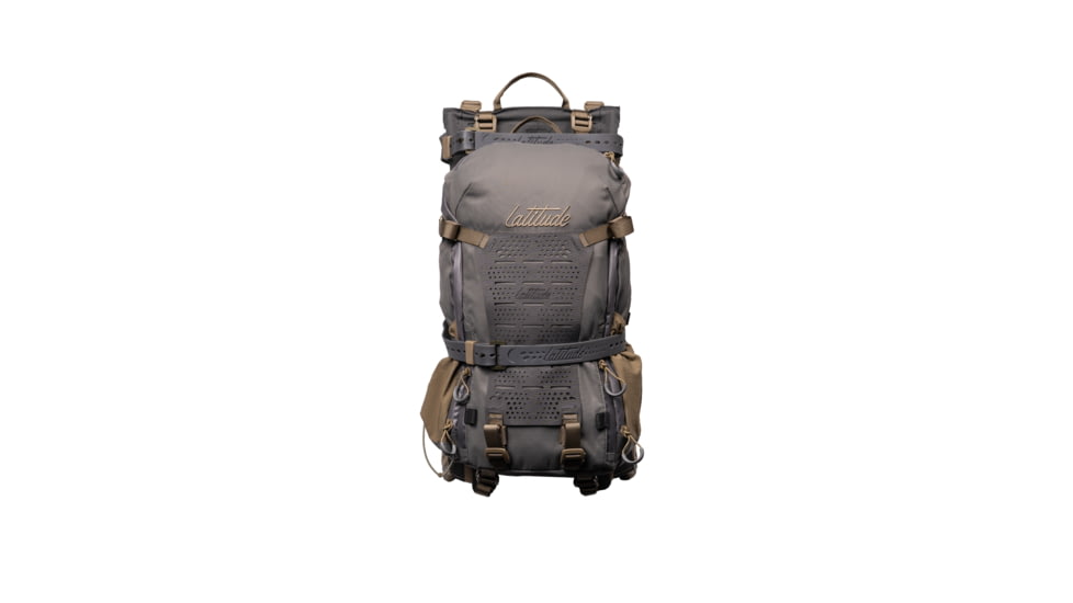 Latitude Outdoors Praxis 27L Backpack, Gray/Tan, BP-PXP