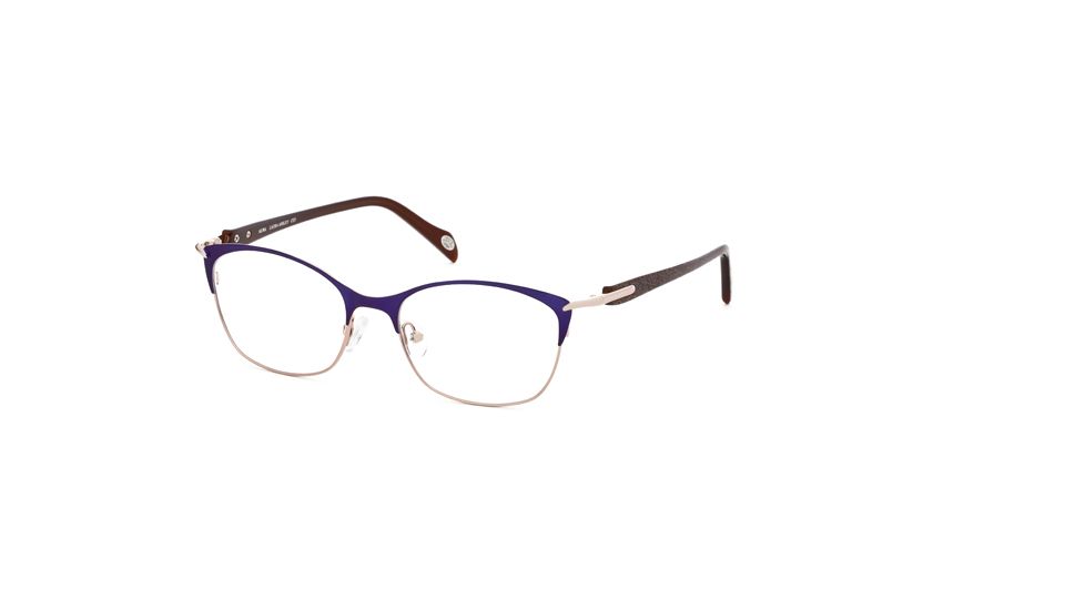 Laura Ashley Alma SELA ALMA00 Eyeglass Frames - C4 - Plum SELA ALMA005235 PU