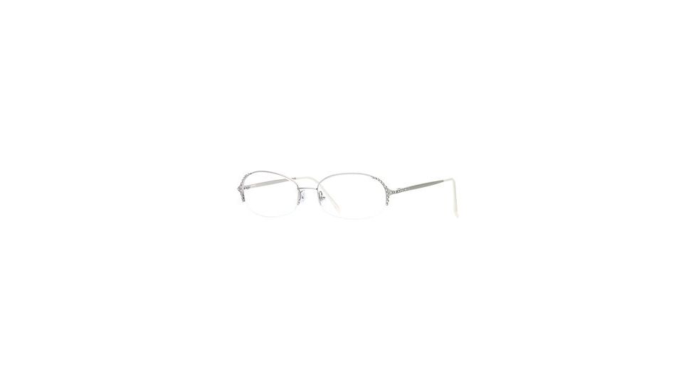 Laura Ashley Alyssa SELA ALYS00 Eyeglass Frames - Silver SELA ALYS005235 SV