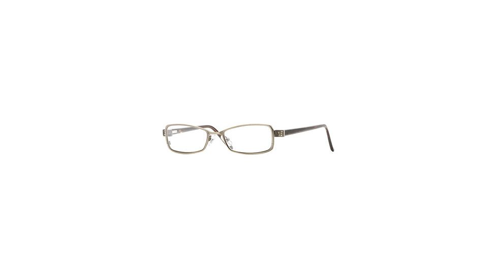 Laura Ashley Darby SELA DARB00 Eyeglass Frames - Antique Gold SELA DARB005030 GO