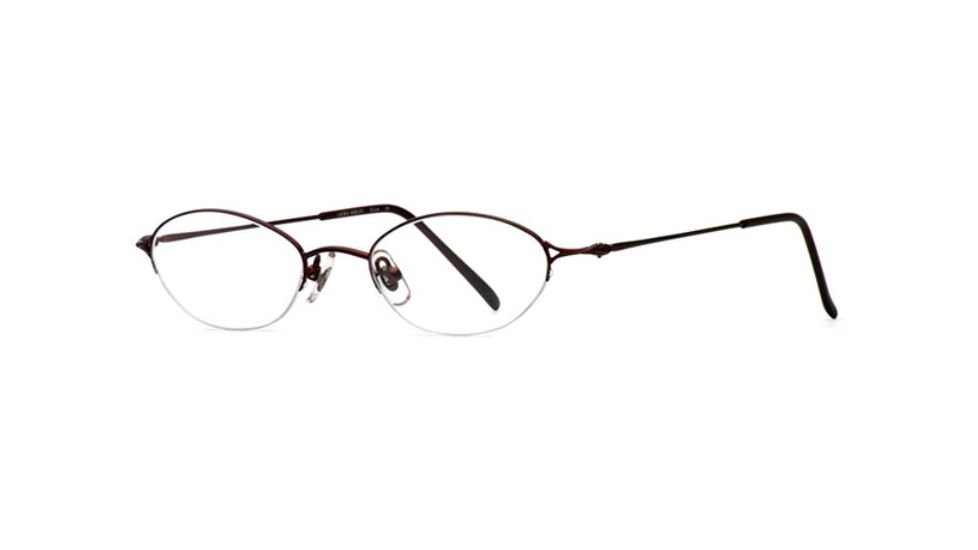 Laura Ashley Ella SELA ELLA00 Eyeglass Frames - Cabernet SELA ELLA004635 WN