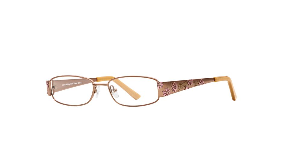 Laura Ashley Flower Bliss SELG FLOB00 Eyeglass Frames - Brown Sugar SELG FLOB004525 BN