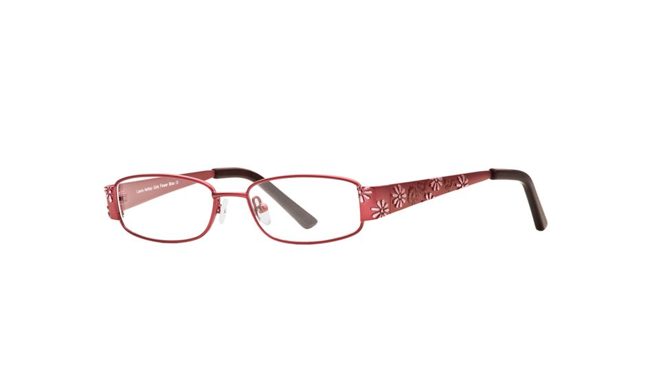 Laura Ashley Flower Bliss SELG FLOB00 Eyeglass Frames - Burgundy SELG FLOB004525 WN