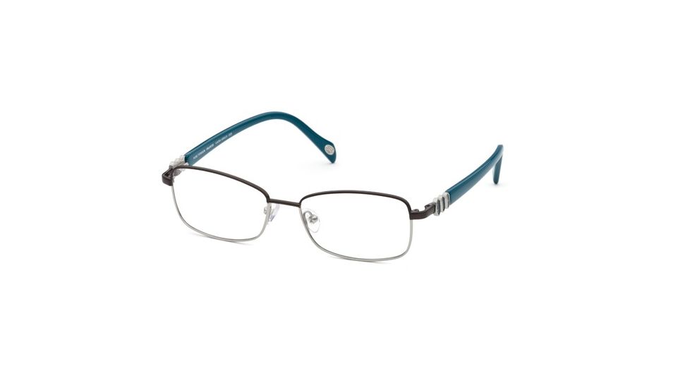 Laura Ashley Frances SELA FRAS00 Eyeglass Frames - C2 - Light Gunmetal SELA FRAS005235 GM