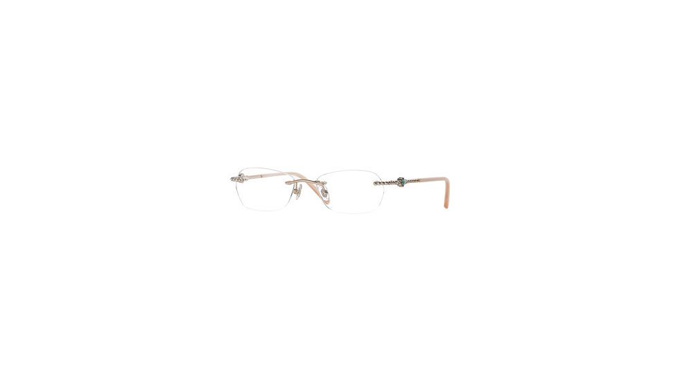 Laura Ashley Jodie SELA JODI00 Single Vision Prescription Eyewear - Linen SELA JODI005030 GO