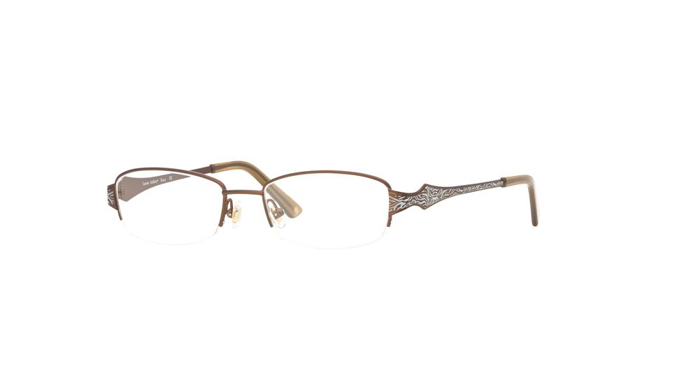 Laura Ashley Kacy SELA KACY00 Progressive Prescription Eyeglasses - Topaz SELA KACY005135 BN