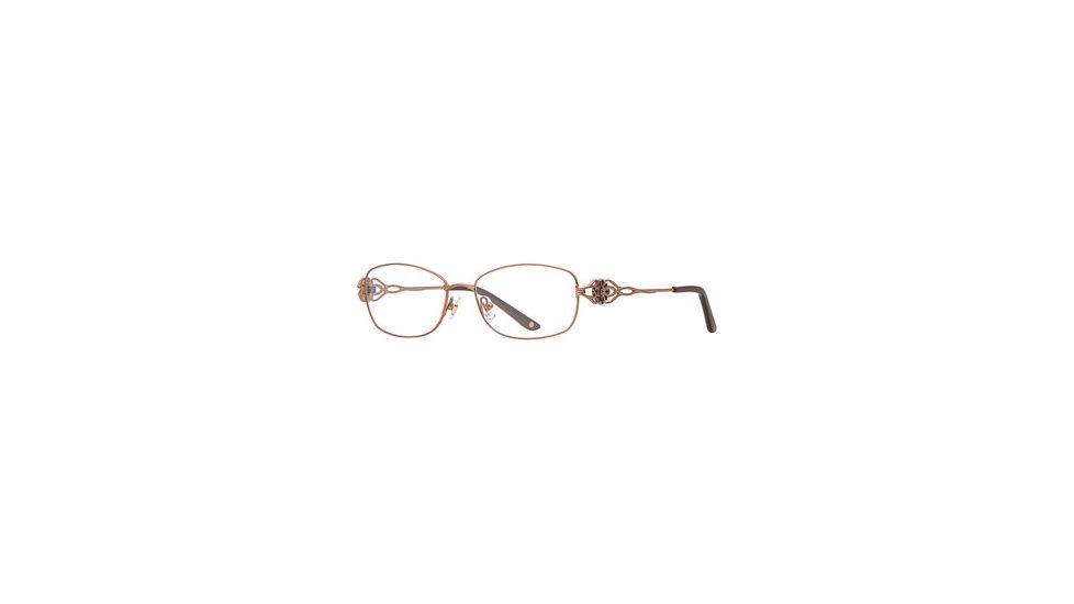 Laura Ashley Lilybell SELA LILB00 Bifocal Prescription Eyeglasses - Caramel SELA LILB005435 BN