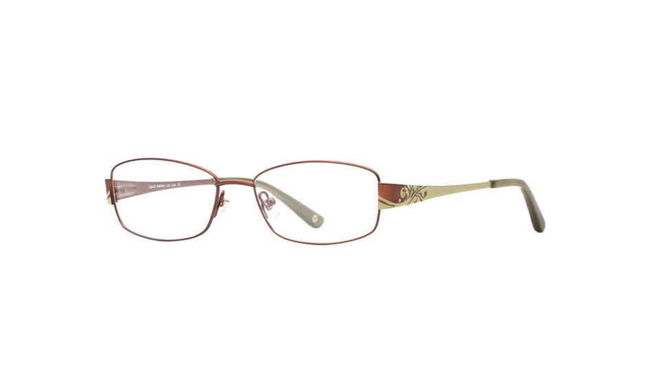 Laura Ashley Lou Lou SELA LOUL00 Bifocal Prescription Eyeglasses - Brown Sage SELA LOUL005235 BN