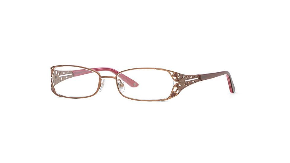 Laura Ashley Maggie SELA MAGG00 Single Vision Prescription Eyewear - Terracotta SELA MAGG005235 GO