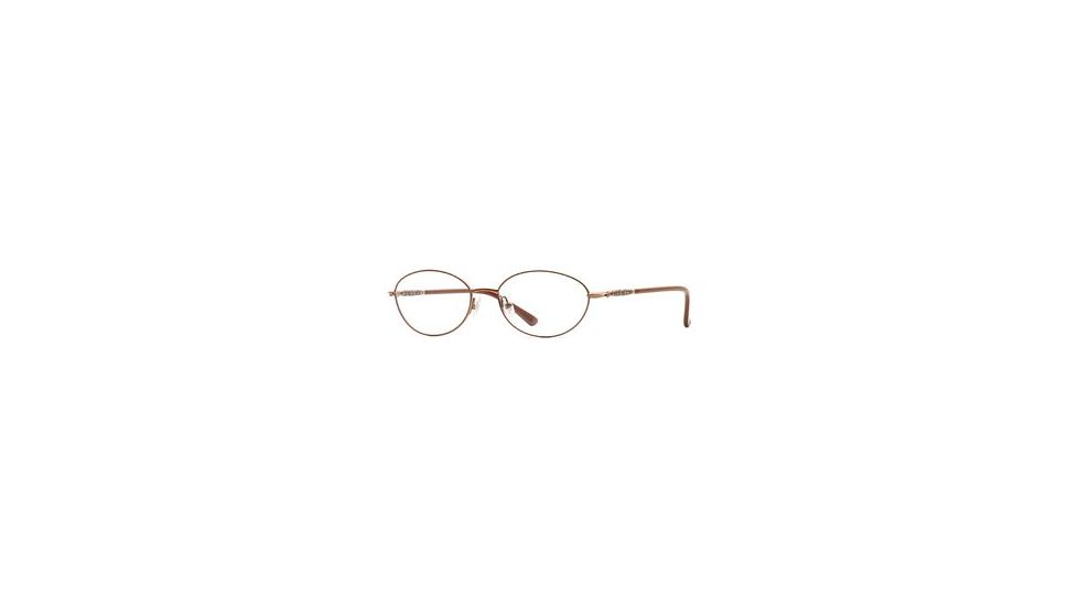 Laura Ashley Naomi SELA NAOM00 Eyeglass Frames - Brown Rose SELA NAOM005235 BN