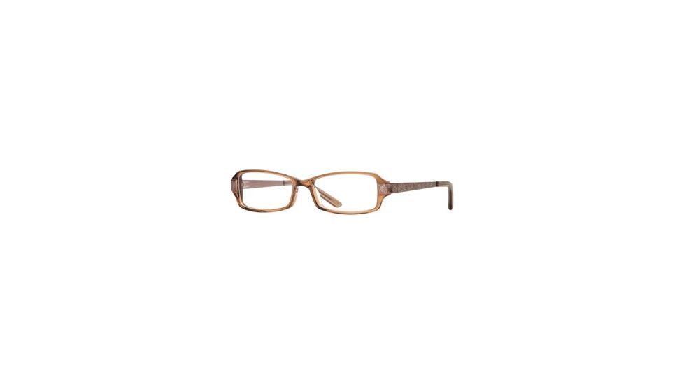 Laura Ashley Paisley SELG PAIS00 Eyeglass Frames - Brown SELG PAIS004725 BN