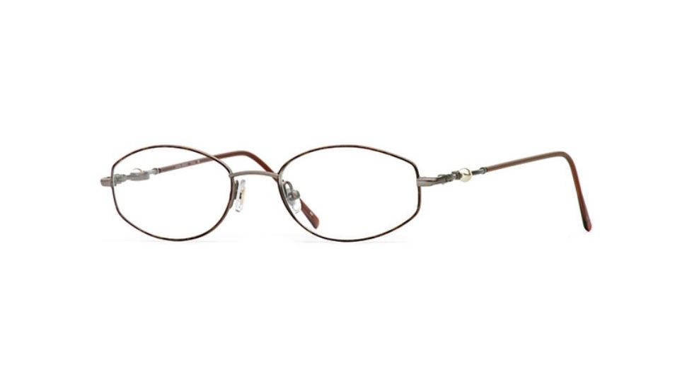 Laura Ashley Pearl SELA PEAR00 Eyeglass Frames - Oyster SELA PEAR005340 GO