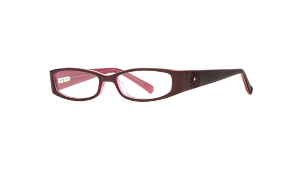 Laura Ashley Petal Pusher SELG PETA00 Progressive Prescription Eyeglasses - Ruby SELG PETA004625 BUR