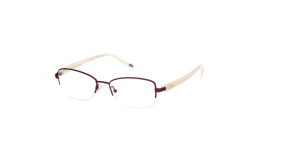Laura Ashley Robin SELA ROBI00 Bifocal Prescription Eyeglasses - C4 - Burgundy SELA ROBI005235 WN