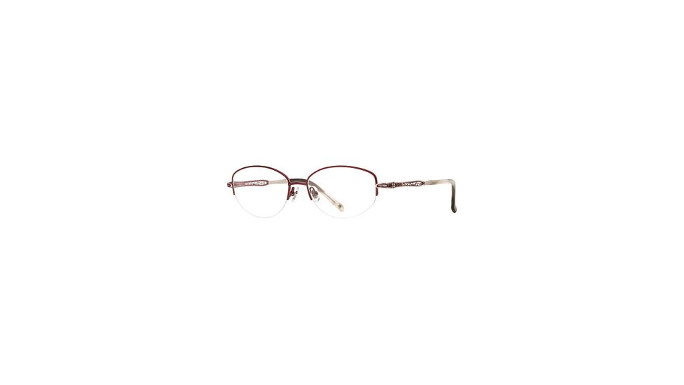 Laura Ashley Shelby SELA SHEL00 Eyeglass Frames - Garnet SELA SHEL005335 RD