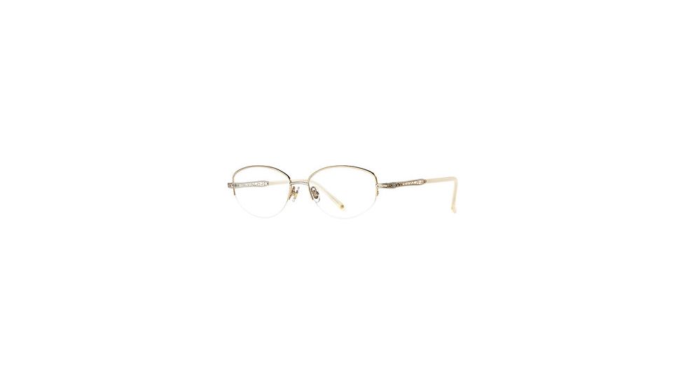 Laura Ashley Shelby SELA SHEL00 Eyeglass Frames - Winter Glow SELA SHEL005335 GO
