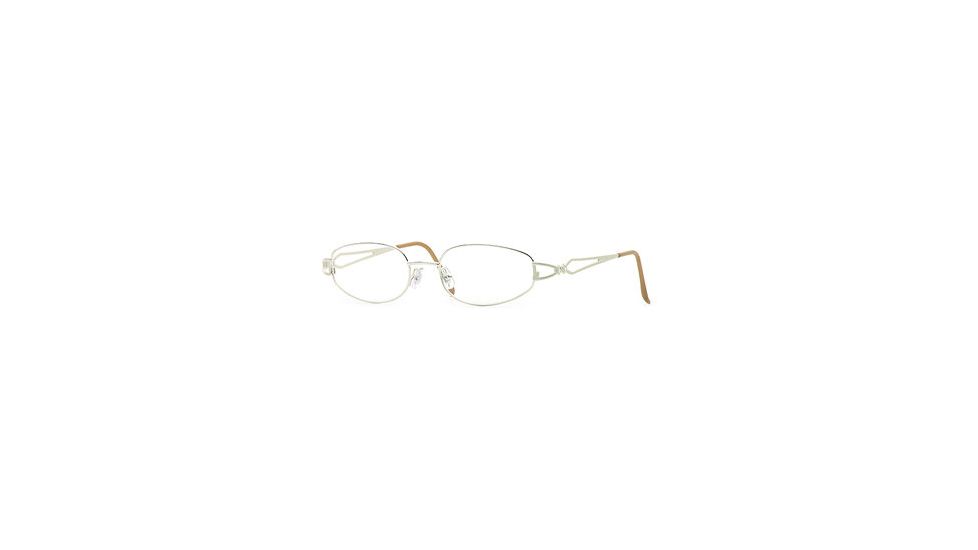 Laura Ashley Sheridan SELA SHER00 Progressive Prescription Eyeglasses - Silver SELA SHER005235 SV