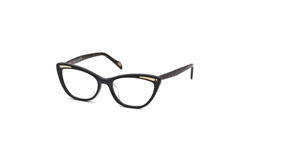 Laura Ashley Virginia SELA VIRG00 Eyeglass Frames - C1 - Black SELA VIRG005335 BK