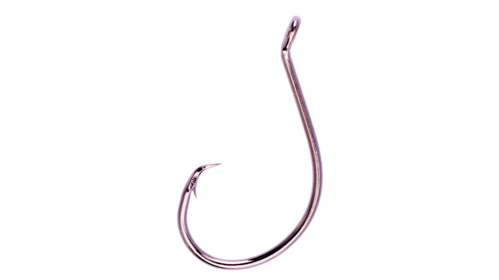 Lazer Sharp Circle Sea Hook,Non-Offset,Up Eye,Needlepoint,G-Pack Hooks L2222G-1/0