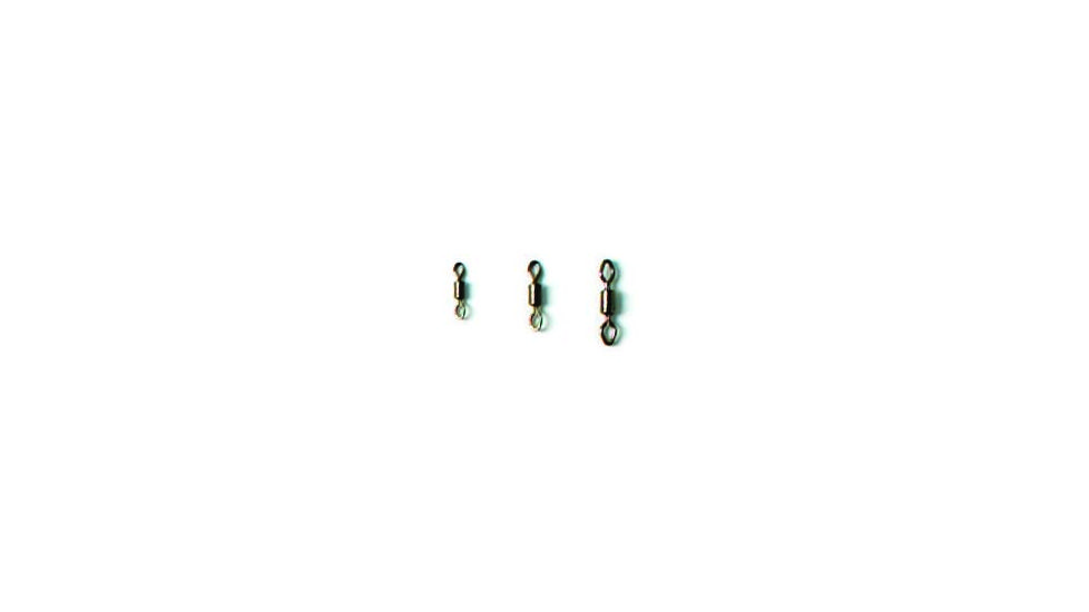 Lazer Sharp Diamond Eye Rolling Swivel,Black SLDEBK-10