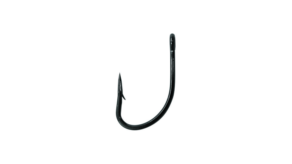Lazer Sharp O Shaughnessy Live Bait Hook,Non-Offset,Forged,Ringed Eye,2x Short Shank,1x Strong,Needlepoint,Platinum Black Plus,G-Pack Hooks L256BG-1/0
