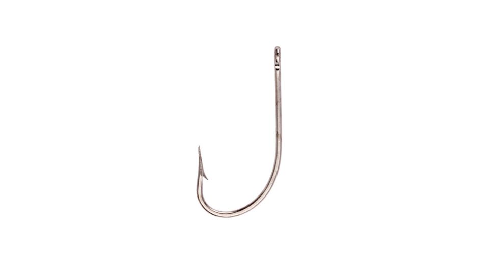 Lazer Sharp O Shaughnessy Hook,Non-Offset,Ringed Eye,Forged,Desgned for Spinnerbaits,Nickel,100-Box Hooks L253-2/0