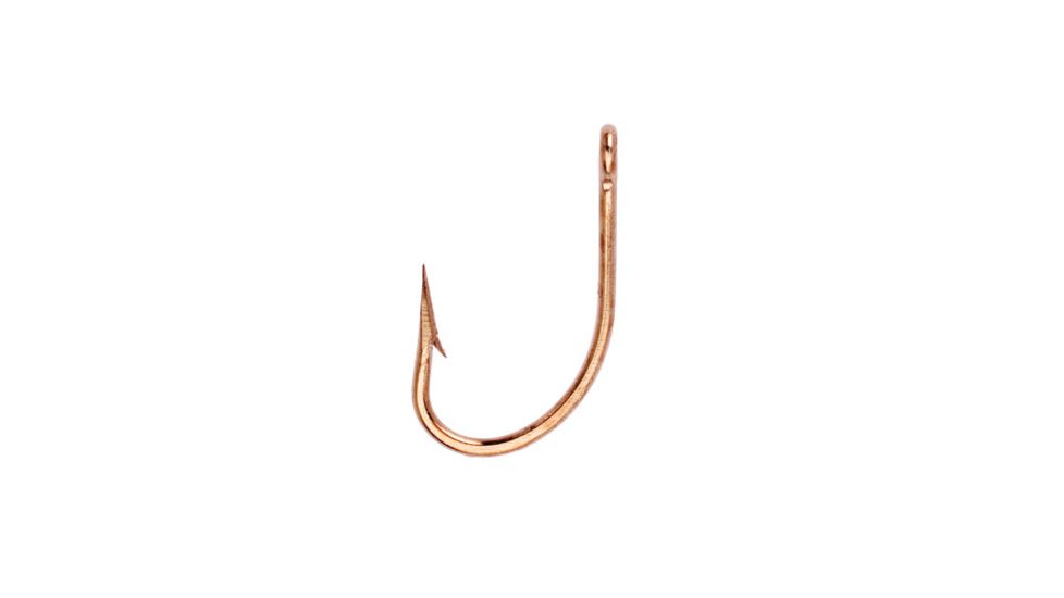 Lazer Sharp O Shaughnessy Live Bait Hook,Non-Offset,Forged,Ringed Eye,2x Short Shank,1x Strong,Needlepoint,Bronze,G-Pack Hooks L256G-3/0