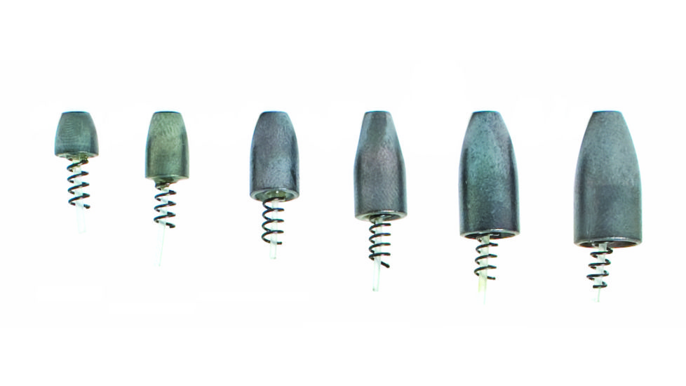 Lazer Sharp Steel Screw Worm Weight,Size 3/8oz LNLSWWBK38