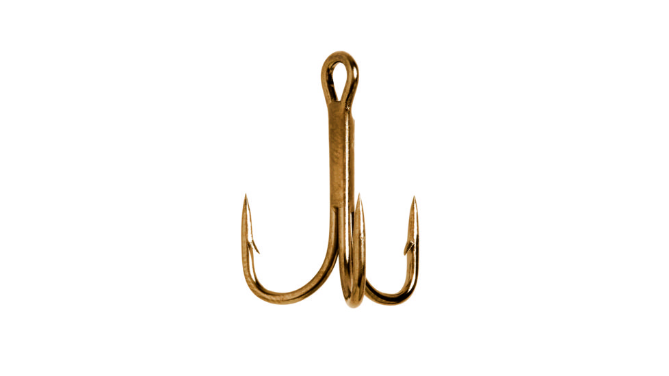 Lazer Sharp Straight Point Hook,Regular Shank,4x Strong,Needlepoint,Nickel,G-Pack Hooks L774G-6