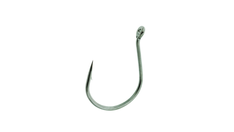 Lazer Sharp Wide Gap Wacky Worm Hook,Platinum Black,G-Pack Hooks L097BPGH-3/0