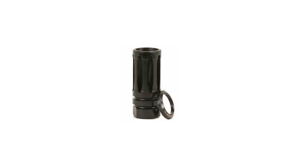 LBE Unlimited AR15 308WIN Birdcage Style Flash Hider with Crush Washer, Black, LBARA2FH-308