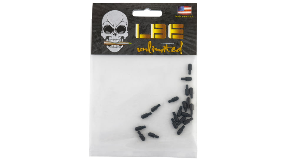 LBE Unlimited ARBCPL20PK AR Parts Bolt Catch Plunger 20 Pack AR-15 Black Steel