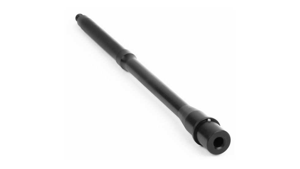 LBE Unlimited Mil Spec AR 9MM 16 Inch Salt Bath Nitride Finish Twist 1/2x36 Upper Barrel, Black Nitride, LBARBAR16N-9MM
