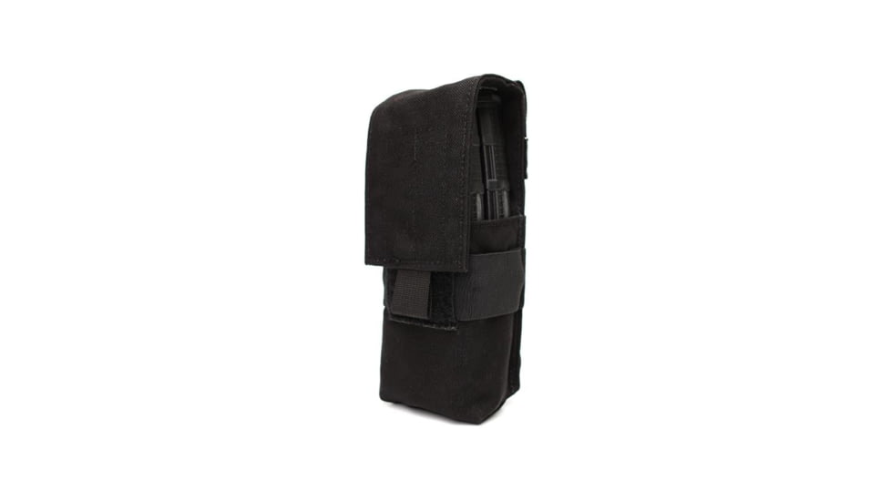 LBT 1x2 Double Stacked Mag Pouch, Black, LBT-9010A-LC BLACK