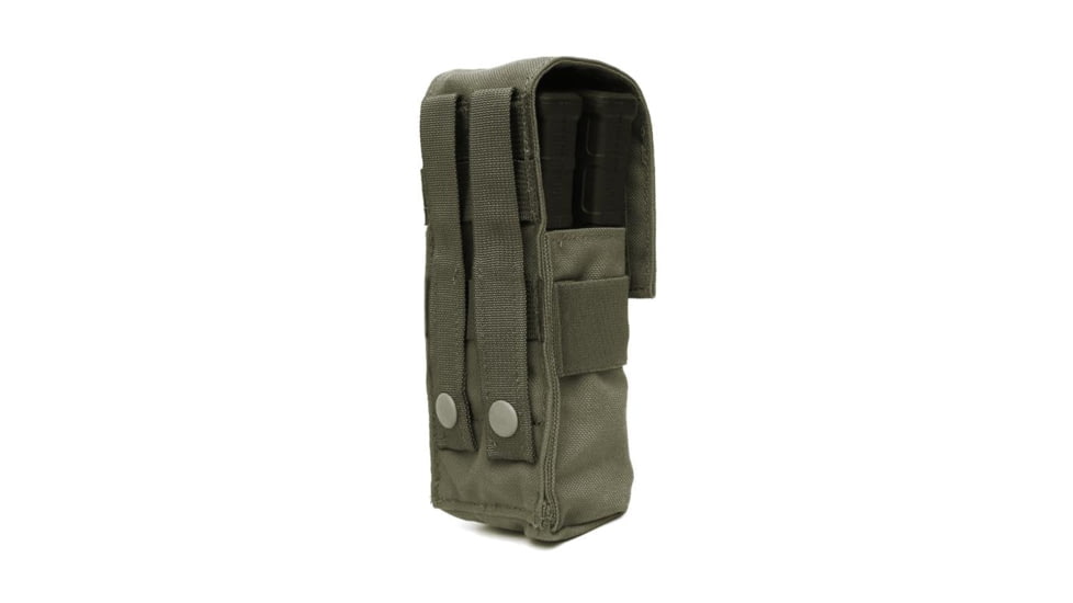 LBT 1x2 Double Stacked Mag Pouch, Ranger Green, LBT-9010A-LC RANGER GREEN