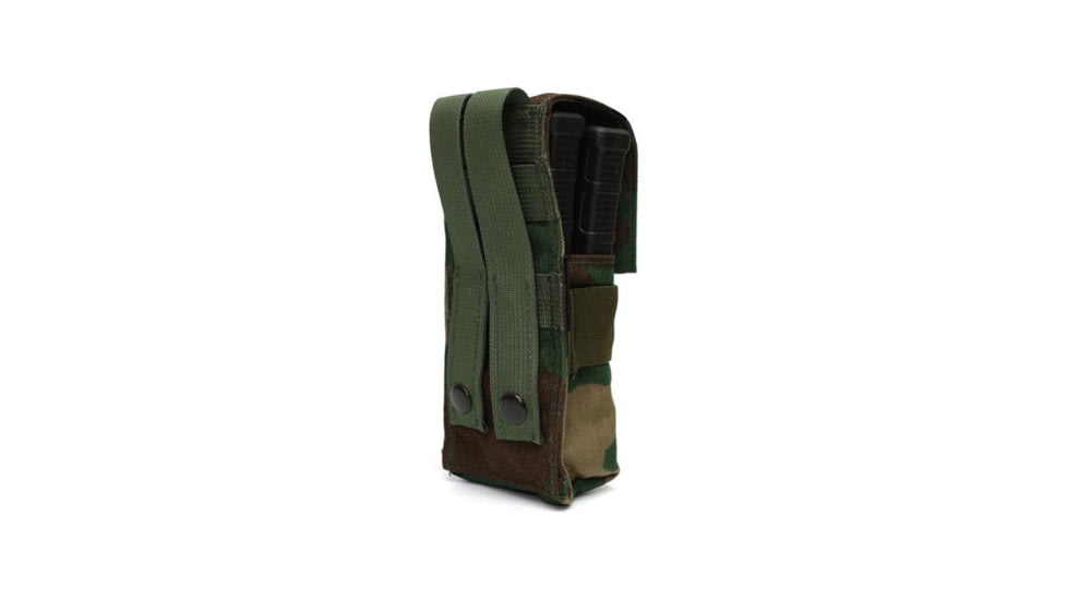 LBT 1x2 Double Stacked Mag Pouch, Woodland, LBT-9010A-LC WOODLAND