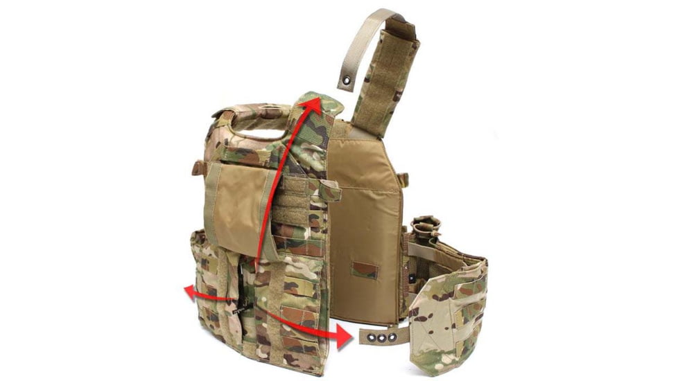 LBT Sentinel Releasable Plate Carrier, Multicam, Medium, LBT-6094A-RS MC