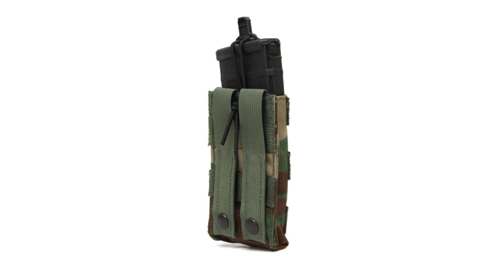 LBT Single 5.56 Speed Draw Pouch, Woodland, LBT-6146A WOODLAND